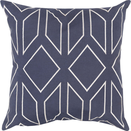 Skyline Pillow - 23297 by Surya. Made from 100% linen in a modern style.