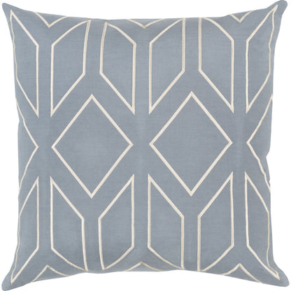 Skyline Pillow - 23297 by Surya. Made from 100% linen in a modern style.