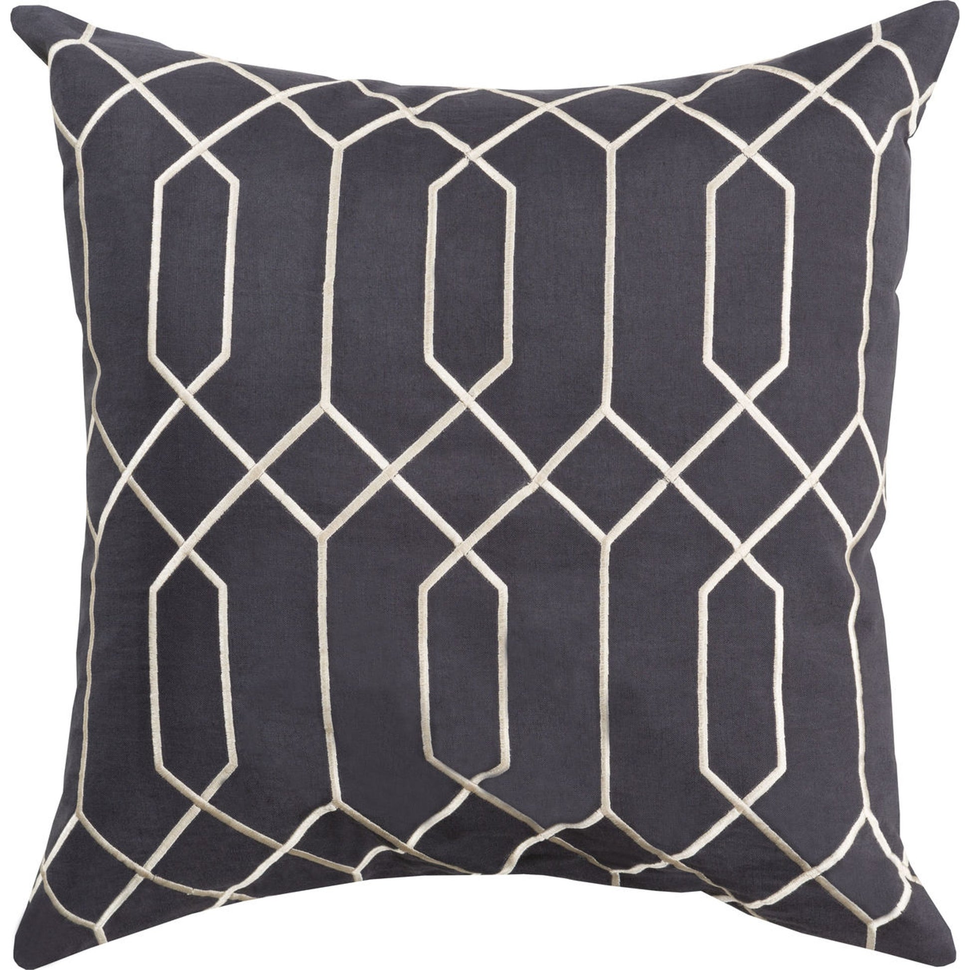 Skyline Pillow - 24731 by Surya. Made from unique in a modern style.