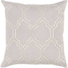 Light Gray, Beige / Down Feather / 20" x 20"