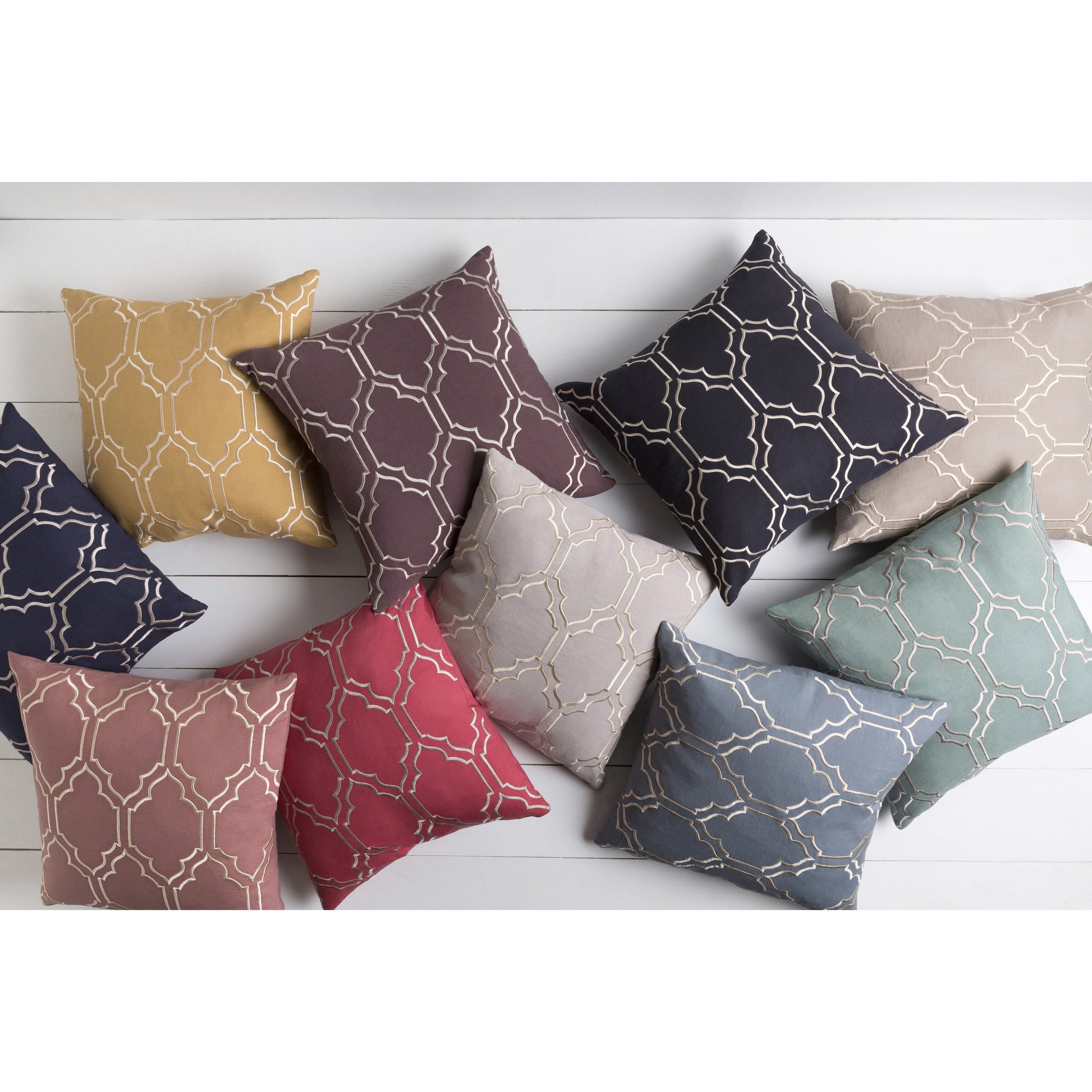 Skyline Pillow - 26238 by Surya. Made from unique in a transitional style.