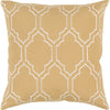 Gold, Beige / Down Feather / 20" x 20"
