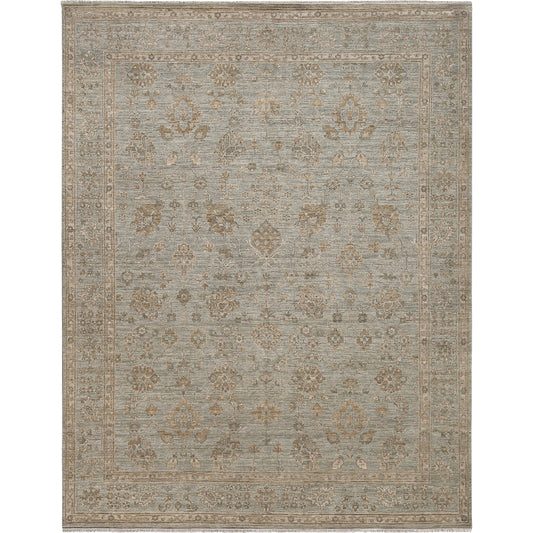 BAA-5005 Rug by Surya in medium gray, taupe, gray, olive. Made from 100% wool in a unique style.
