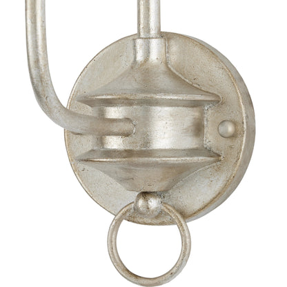 Nottaway Single Wall Sconce by Currey and Company. Made from wrought iron in a traditional style.