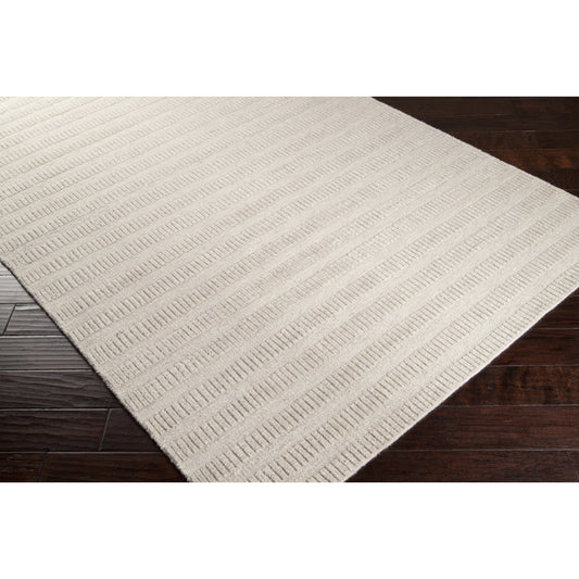 BAH-4100 Rug by Surya in light beige. Made from 100% wool in a unique style.