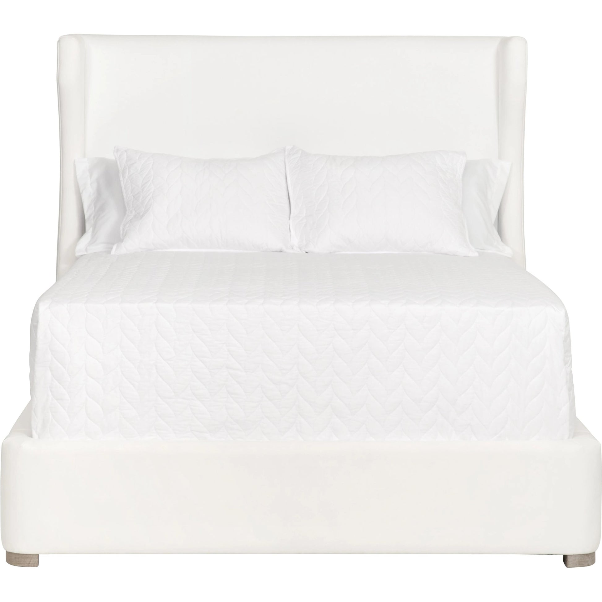 Balboa Upholstered Bed by Essentials For Living in livesmart peyton-pearl, natural gray. Made from wood, fabric in a modern style.