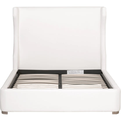 Balboa Upholstered Bed by Essentials For Living in livesmart peyton-pearl, natural gray. Made from wood, fabric in a modern style.