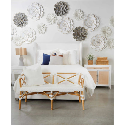 Balboa Upholstered Bed by Essentials For Living in livesmart peyton-pearl, natural gray. Made from wood, fabric in a modern style.