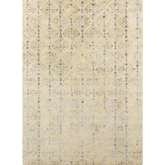 Banshee Rug - 451 by Surya in dark blue, light beige. Made from 100% new zealand wool in a unique style.