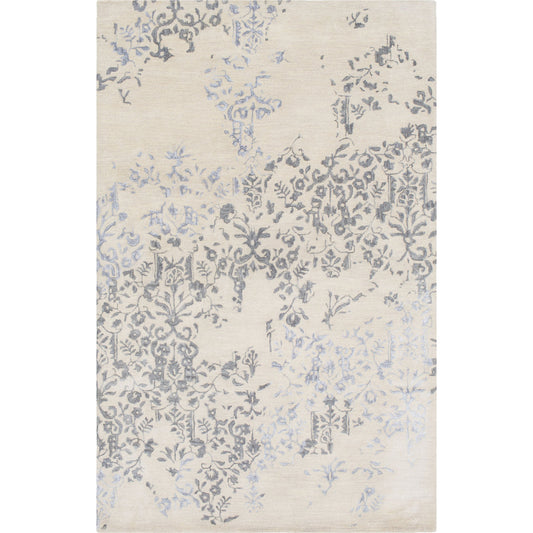 BAN-3398 Rug by Surya in wheat, charcoal, light gray. Made from 100% new zealand wool in a unique style.