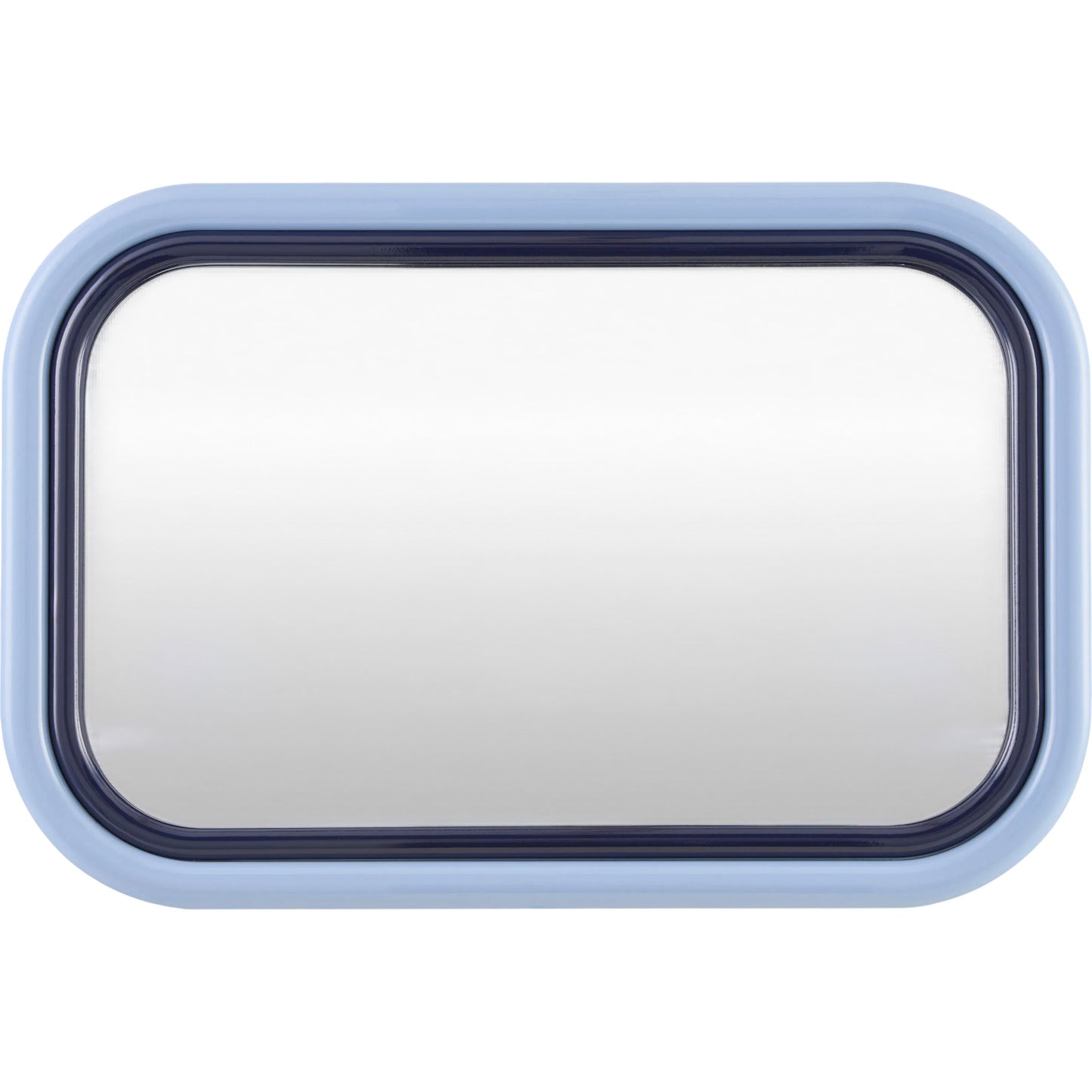 001 SI-2530052 | Primary Silo | Banou Accent Mirror by Livabliss in blue and gloss, high. Made from manufactured wood in a unique style.