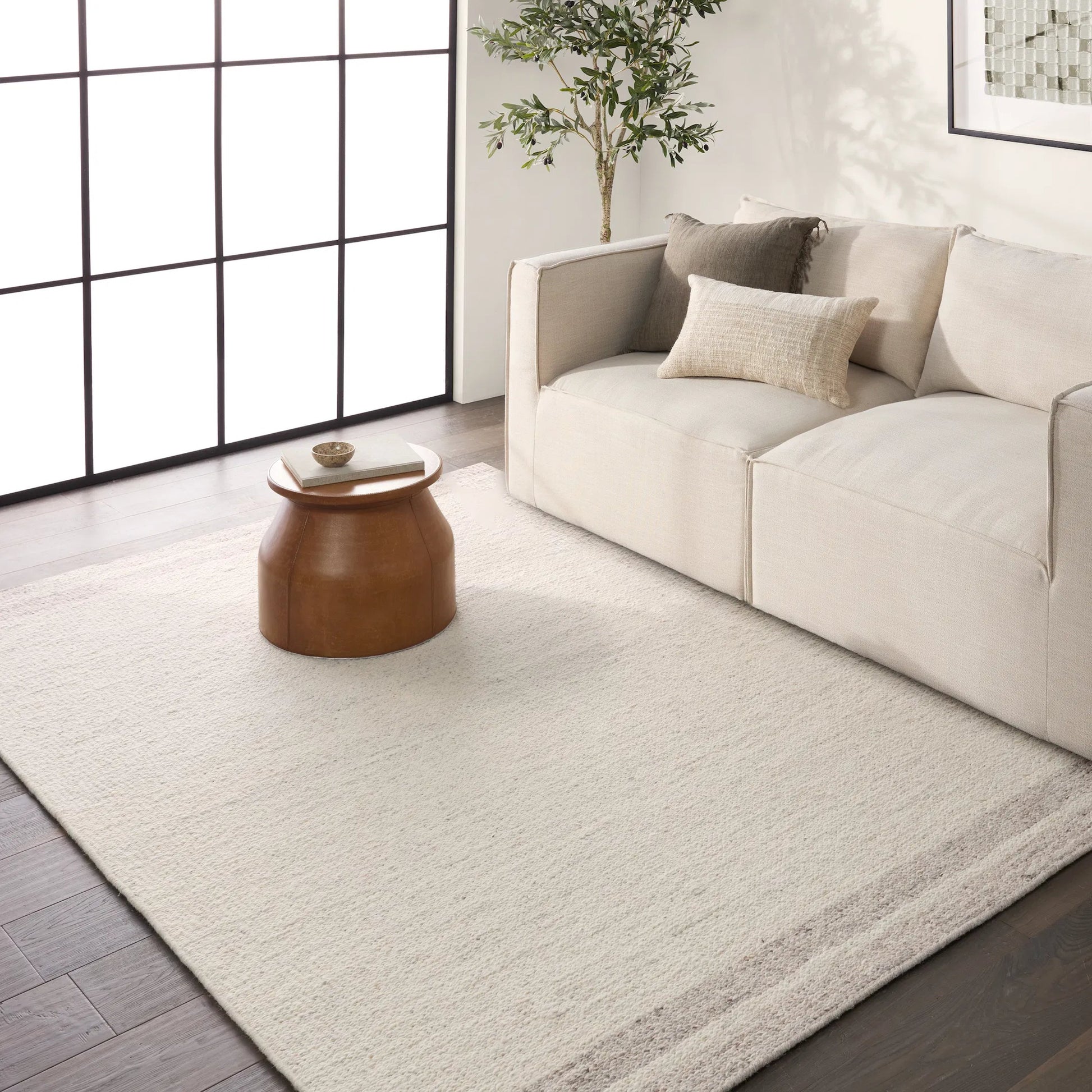 Bavell BAV01 Rug by Jaipur Living in ivory, tan. Made from 100% wool in a unique style.