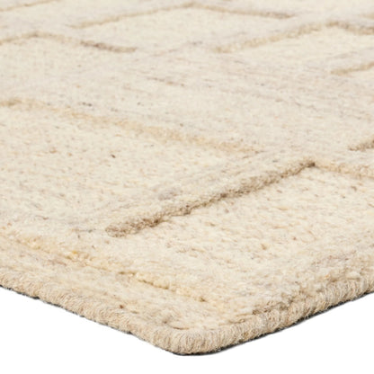 Bavell BAV04 Rug by Jaipur Living in cream, n/a. Made from 100% wool in a unique style.