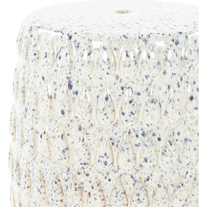 Blackwell Indoor/Outdoor by Surya in white and glazedglazed. Made from top: ceramic, base: ceramic in a modern style.