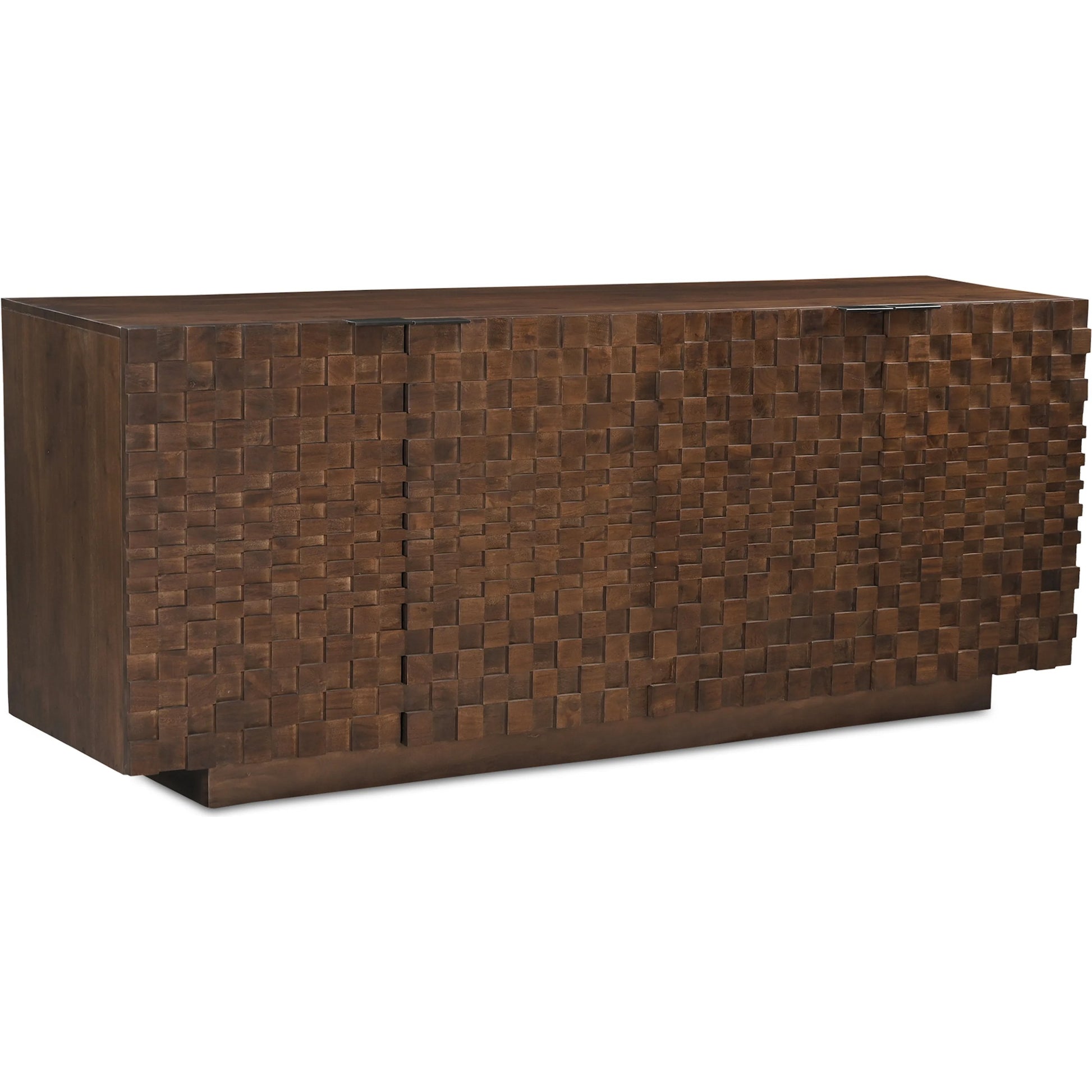 Easton Sideboard by Moe's Home Collection in brown. Made from acacia wood, acacia veneer, solid acacia wood, back panel in acacia veneer. in a traditional style.