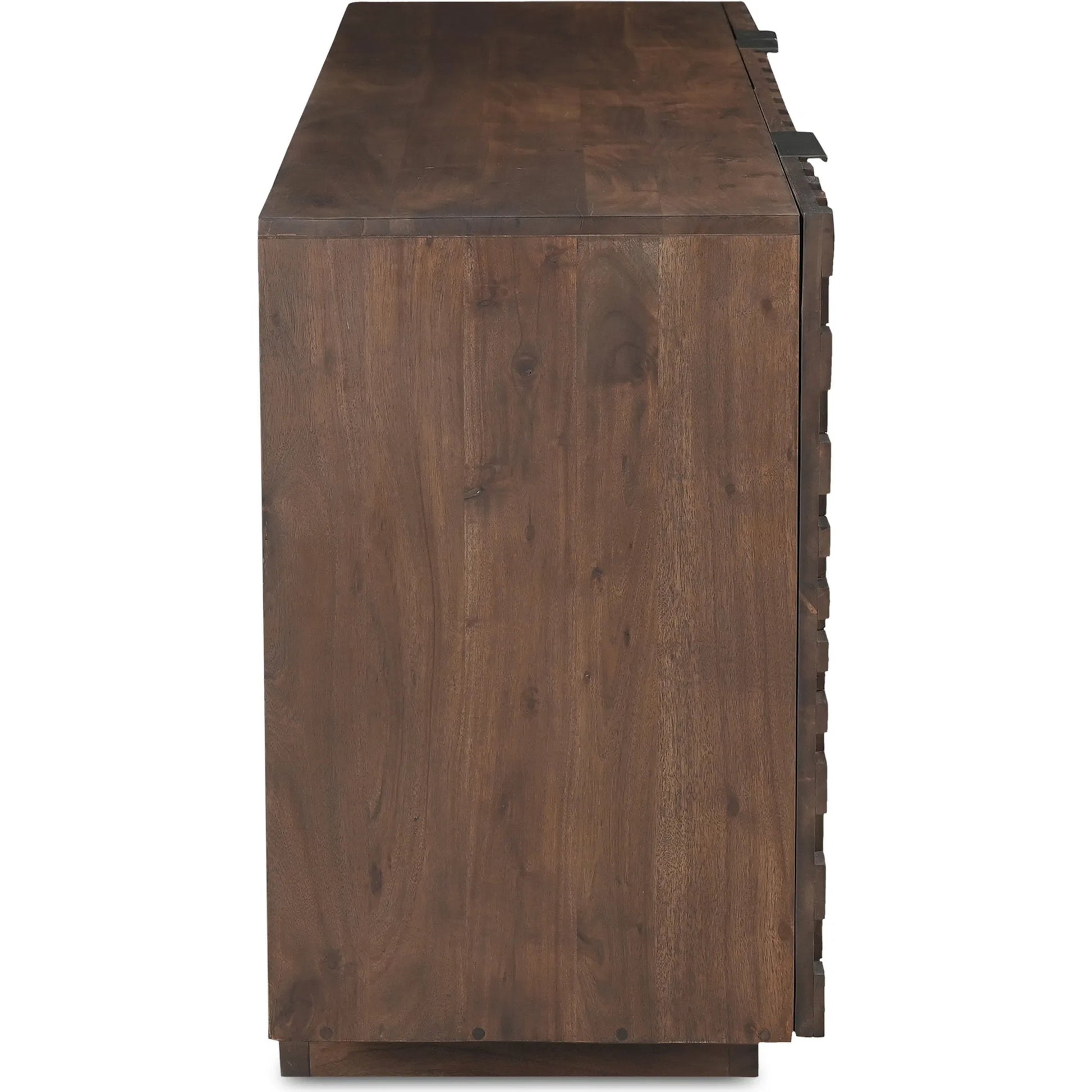 Easton Sideboard by Moe's Home Collection in brown. Made from acacia wood, acacia veneer, solid acacia wood, back panel in acacia veneer. in a traditional style.