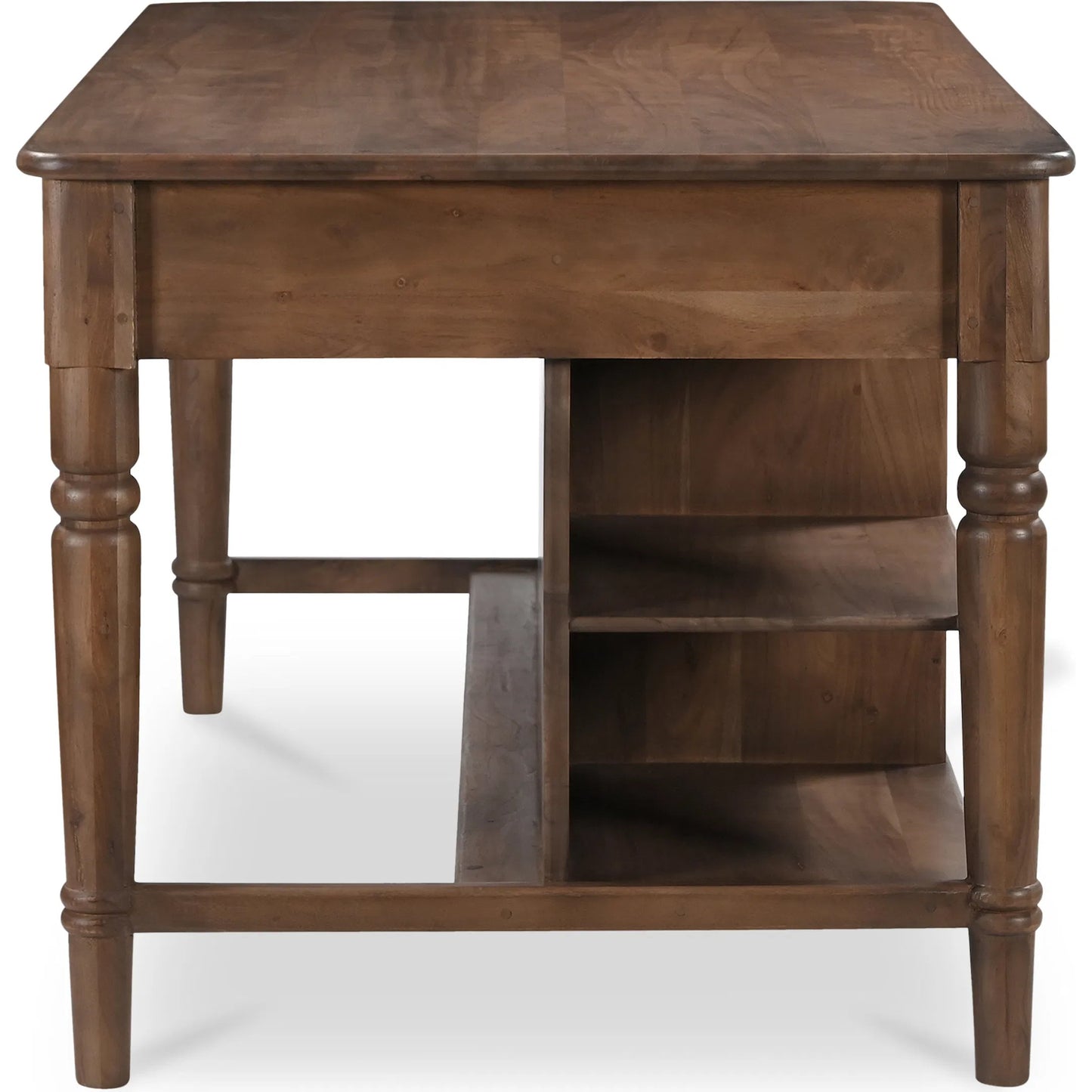 003 SI-2368316 | Additional Silo | Russet Kitchen Island by Moe's Home Collection in brown. Made from acacia wood, acacia veneer in a traditional style.