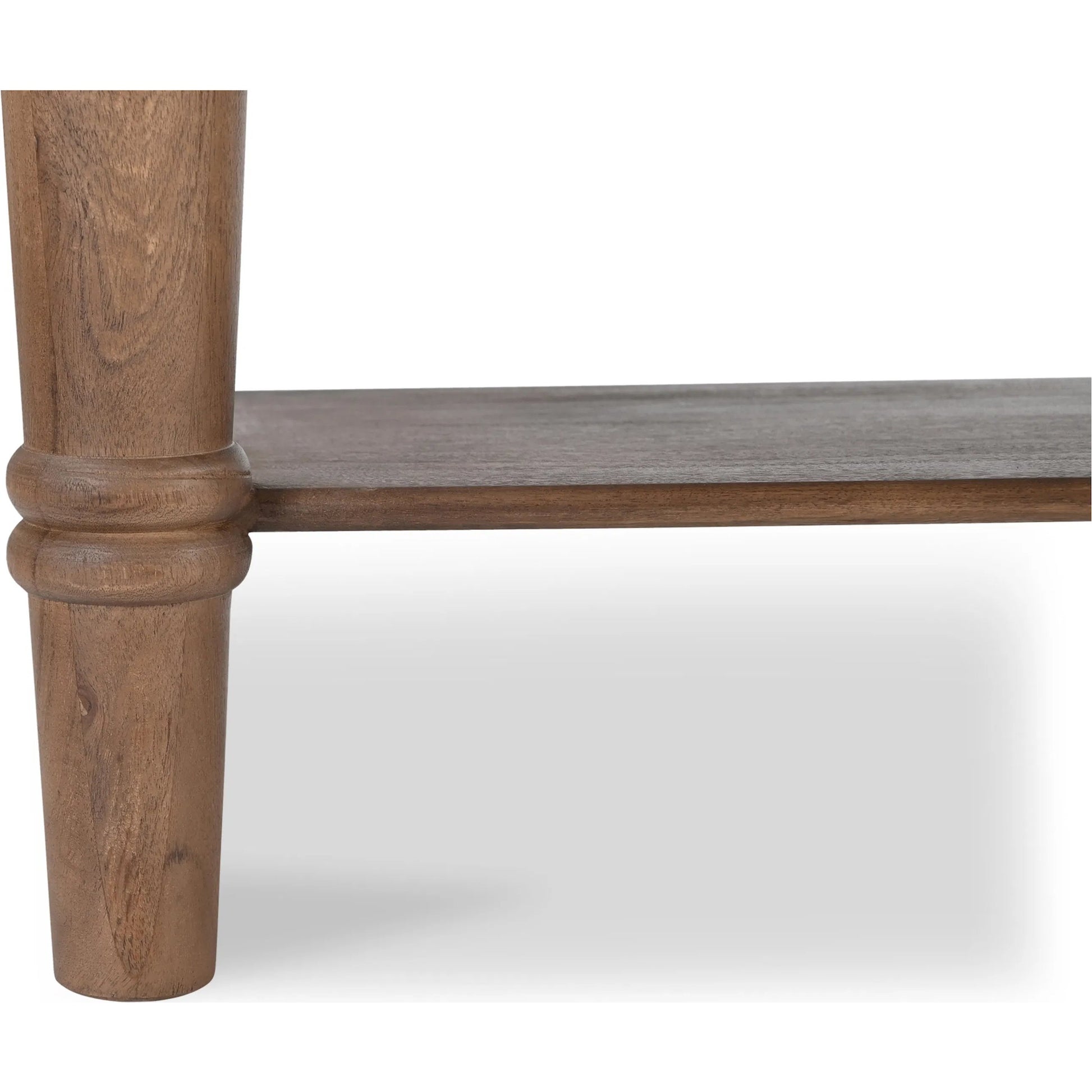 Russet Console Table by Moe's Home Collection in brown. Made from acacia wood, acacia veneer in a traditional style.
