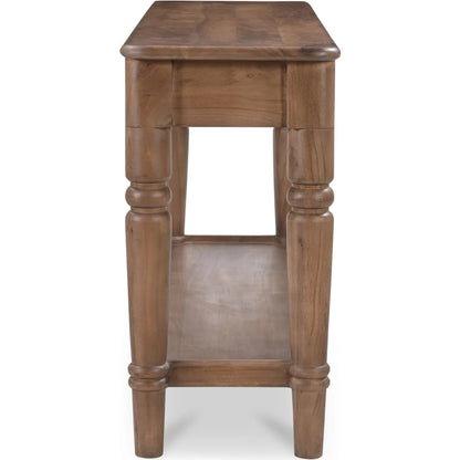 Russet Console Table by Moe's Home Collection in brown. Made from acacia wood, acacia veneer in a traditional style.