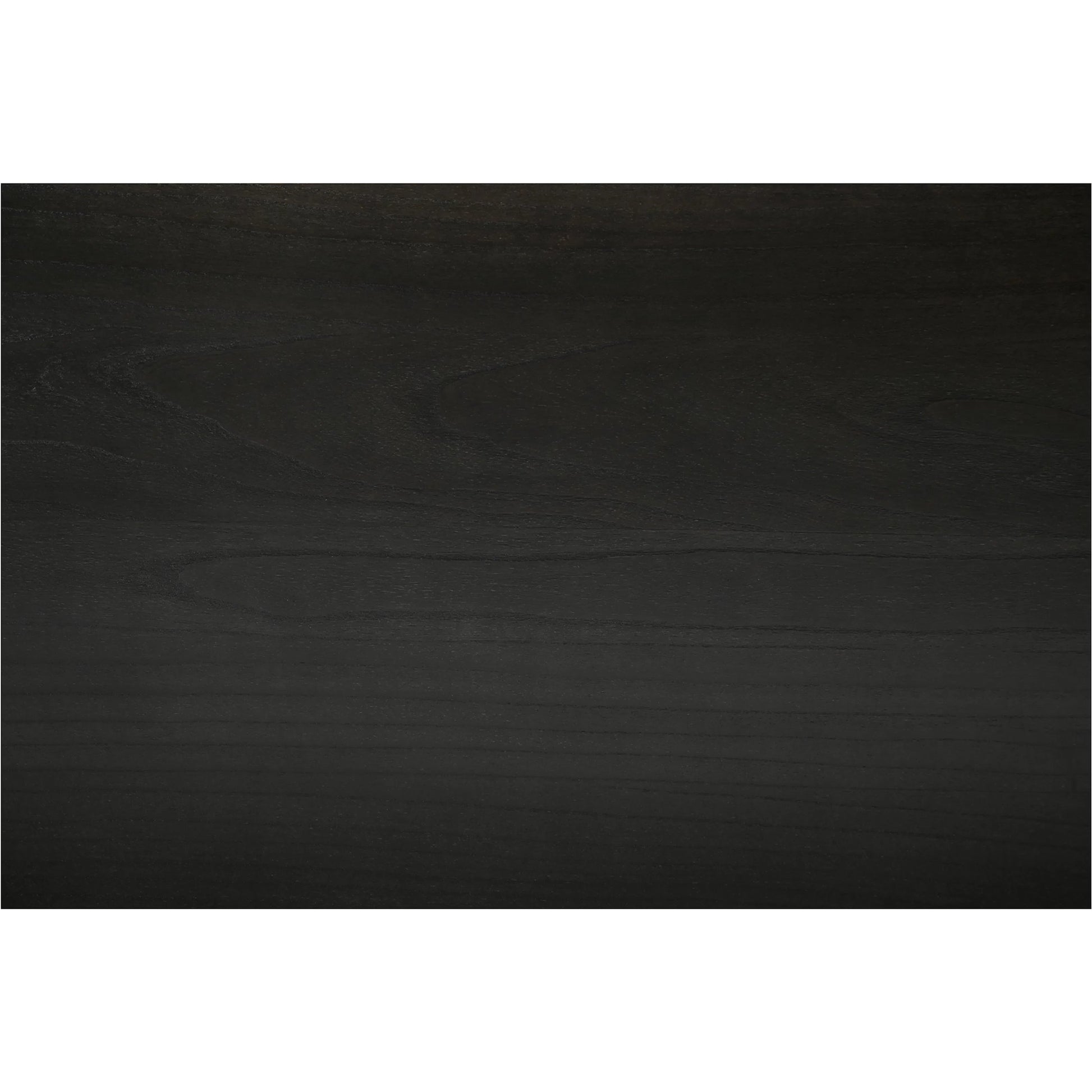 Mona Sideboard by Moe's Home Collection in black. Made from solid neem wood, tempered glass, pine veneer back in a traditional style.