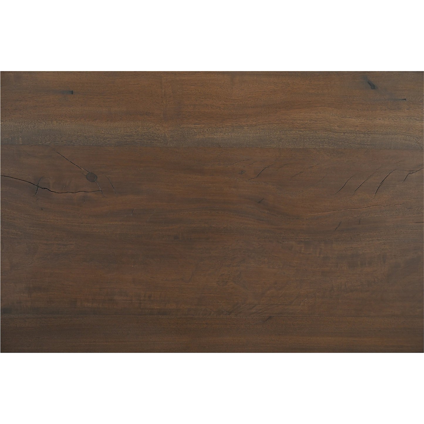 005 SI-2441402 | Additional Silo | Hadley Coffee Table by Moe's Home Collection in warm brown neem. Made from reclaimed neem wood, mango veneer covering plate for legs opening, metal connecting plate in a traditional style.