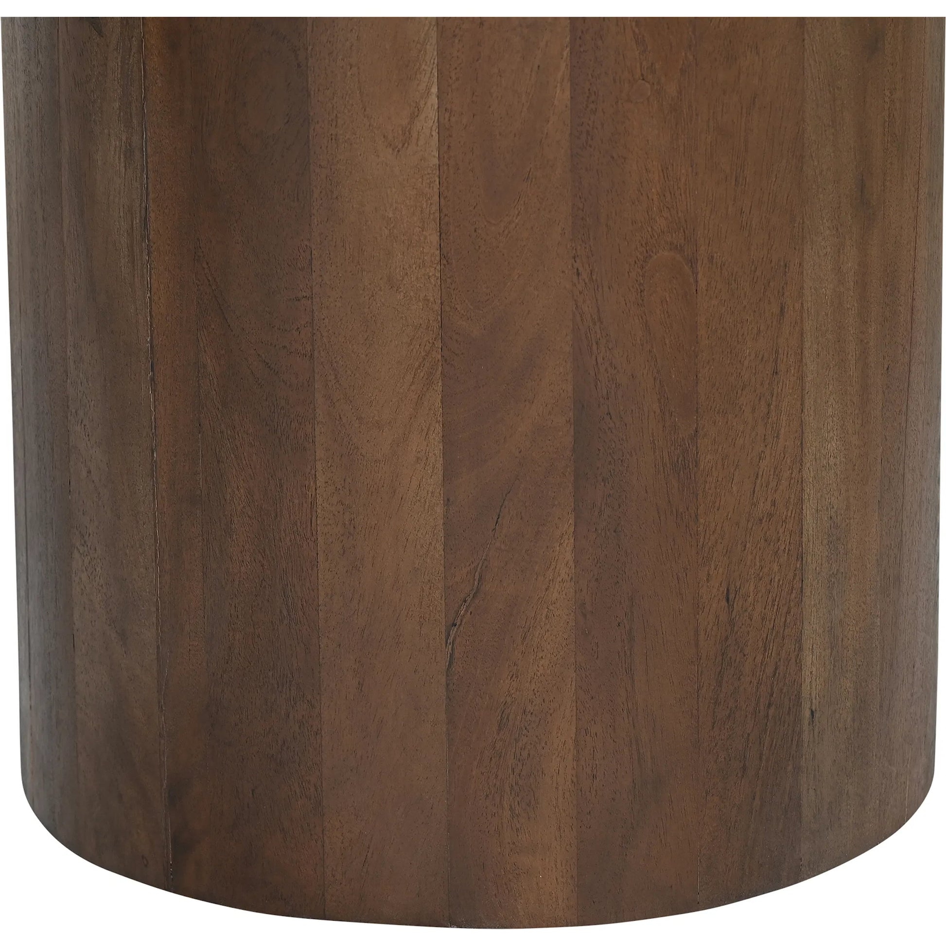 Hadley Console Table by Moe's Home Collection in warm brown. Made from reclaimed neem wood, mango veneer covering plate for legs opening, metal connecting plate in a traditional style.