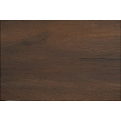 Hadley Media Unit by Moe's Home Collection in warm brown. Made from reclaimed neem wood, acacia veneer back panel, metal connecting plate in a traditional style.