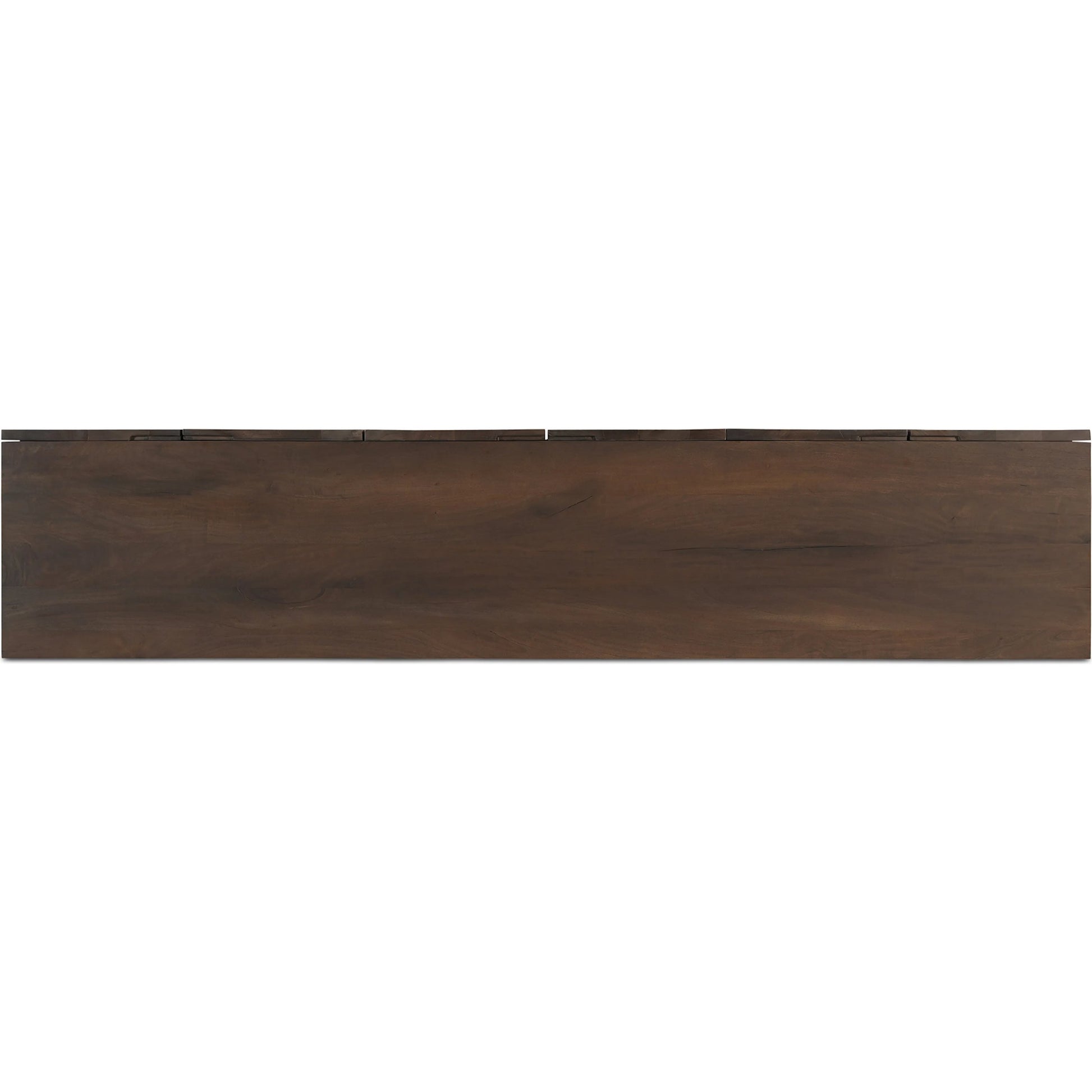 Hadley Media Unit by Moe's Home Collection in warm brown. Made from reclaimed neem wood, acacia veneer back panel, metal connecting plate in a traditional style.