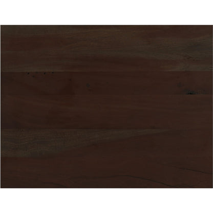 Gene Charging Nightstand by Moe's Home Collection in brown and warm brown. Made from reclaimed neem wood, mango wood drawer internal structure, acacia veneer back panel, mango veneer drawer bottom panel, wirelss charger i