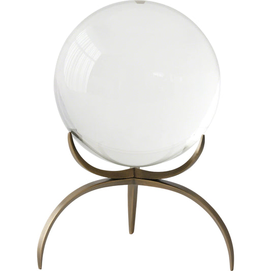 Orb by Global Views. Made from brass, crystal in a eclectic & global style.