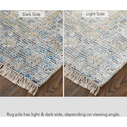 Caldwell Transitional Rug - 8802F by Feizy in blue, gray, tan. Made from wool, viscose in a unique style.