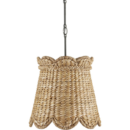 Annabelle Pendant by Currey and Company. Made from wrought iron in a cottage & farmhouse style.