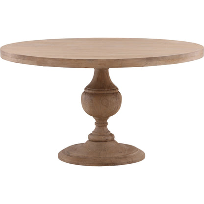 Selma Dining Table by Arch & Plane in natural. Made from mango wood in a unique style.