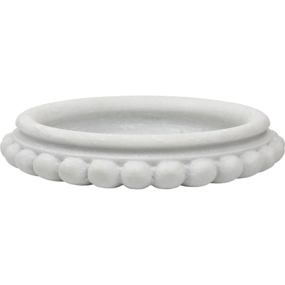 Allyssa Bowl by Arch & Plane in white. Made from marble in a modern style.