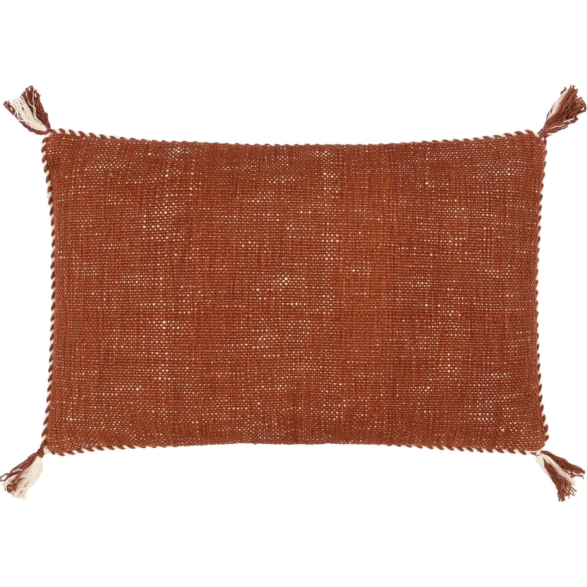 Braided Bisa Pillow - 32224 by Surya in gray, cream. Made from 100% cotton in a unique style.