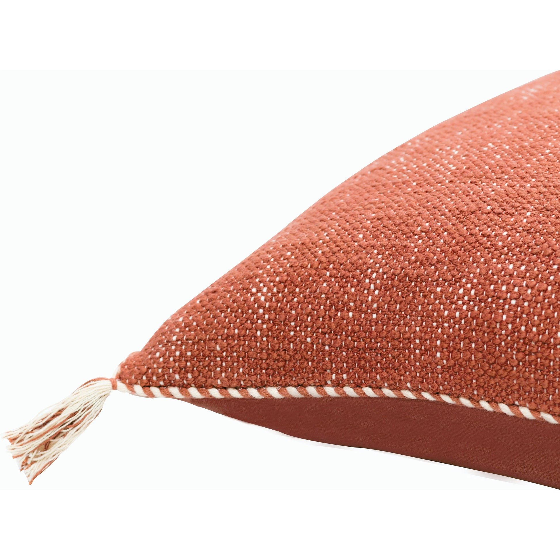 Braided Bisa Pillow - 32224 by Surya in gray, cream. Made from 100% cotton in a unique style.