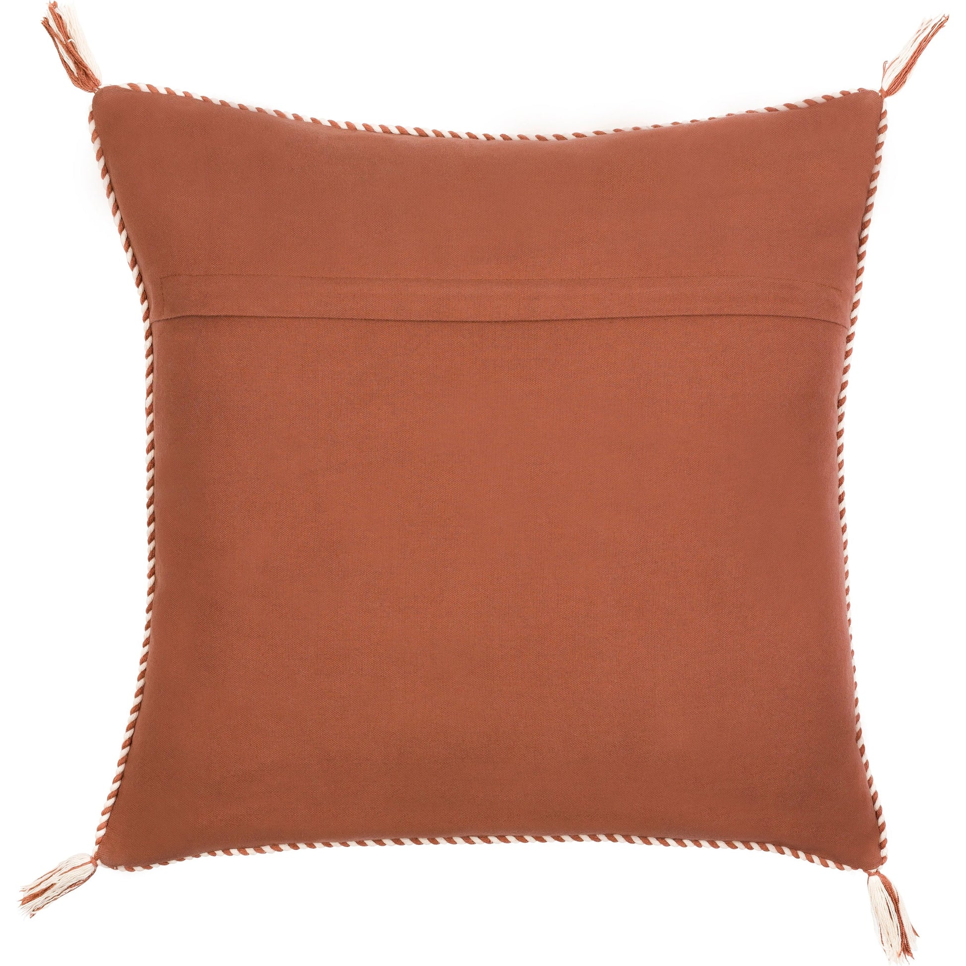 Braided Bisa Pillow - 32224 by Surya in gray, cream. Made from 100% cotton in a unique style.