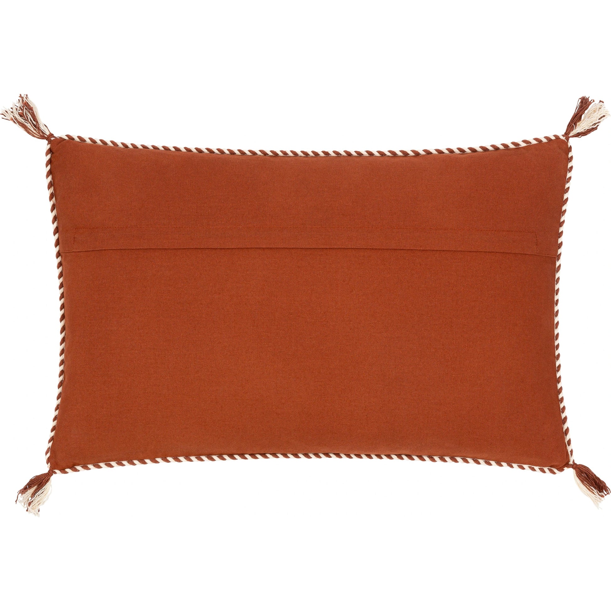 Braided Bisa Pillow - 32224 by Surya in gray, cream. Made from 100% cotton in a unique style.