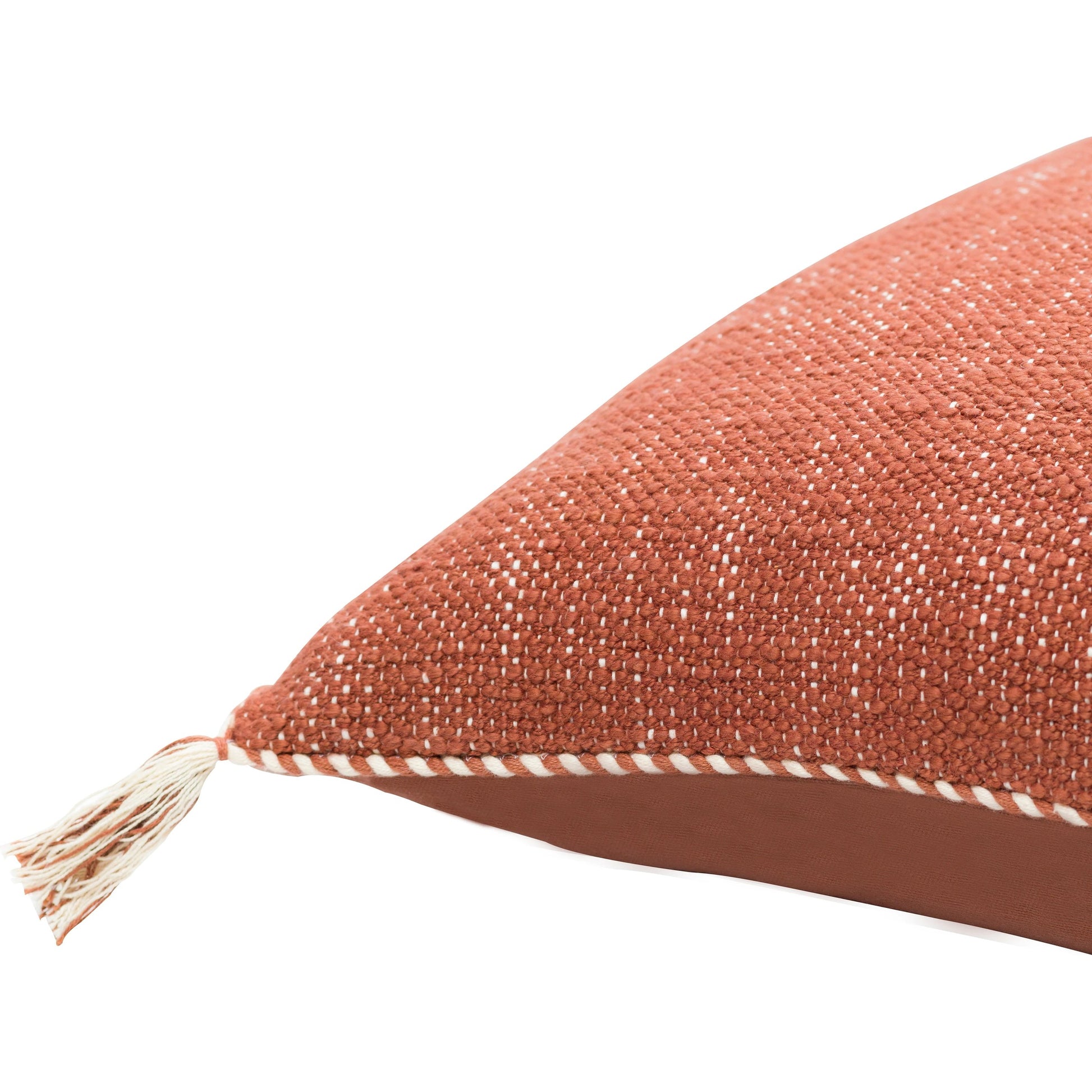 Braided Bisa Pillow - 32224 by Surya in gray, cream. Made from 100% cotton in a unique style.