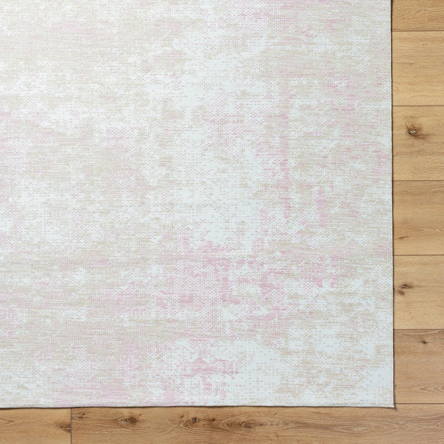 005 SI-2098807,SI-2098808 | Closeup | Barbados Rug - 492263 by Livabliss in light beige, off-white, mauve. Made from polypropylene in a unique style.