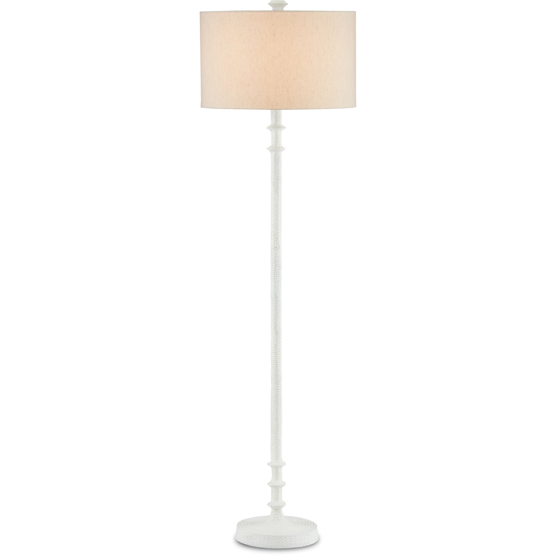 Gallo Floor Lamp by Currey and Company in bronze. Made from cast aluminum in a transitional style.