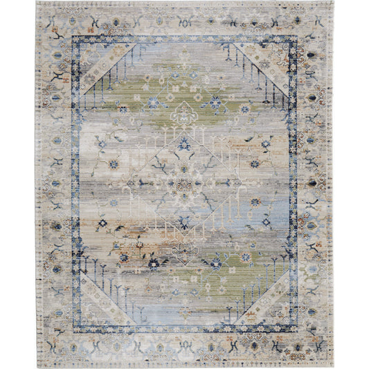 Melrose Transitional Rug - MEL39NZF by Feizy. Made from polypropylene, polyester, viscose in a unique style.