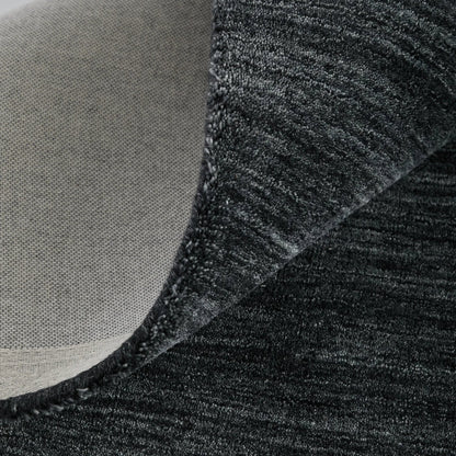 Luna Solid Rug - 8049F by Feizy. Made from wool in a unique style.