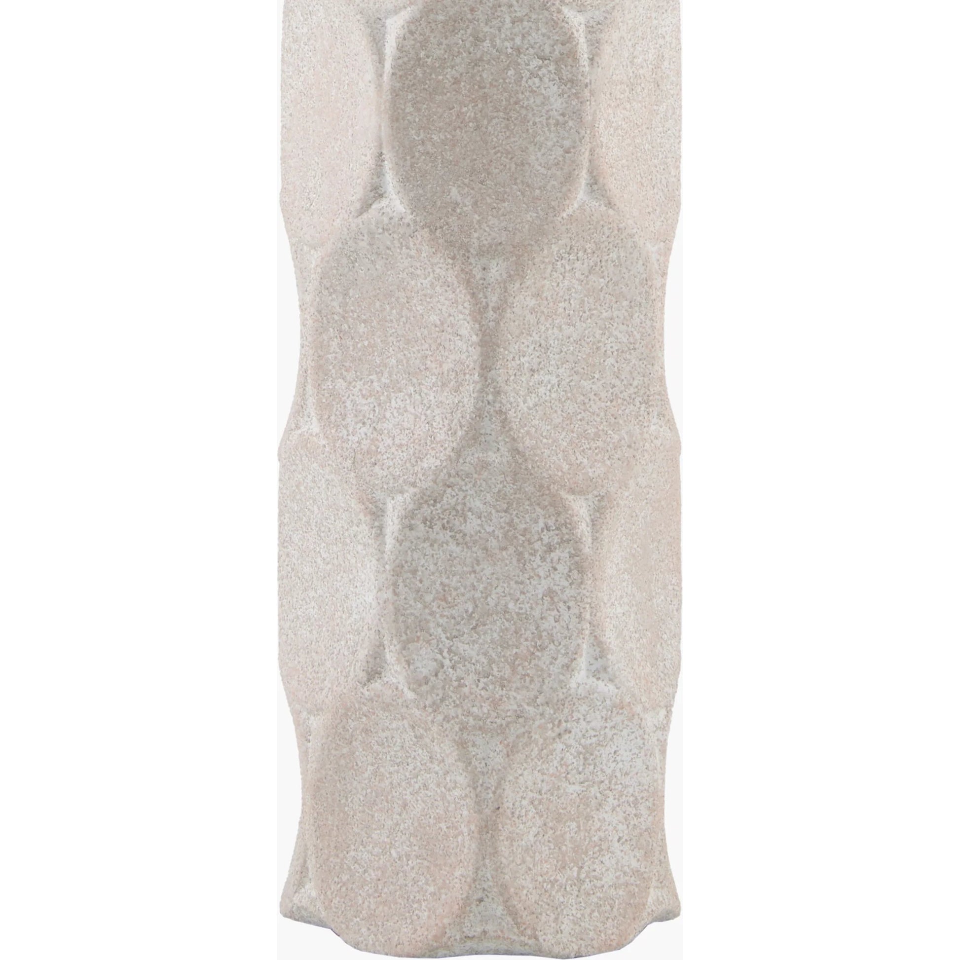 Bimbila Accent Table Lamp by Surya in gray, translucent, gold and glazedpainted. Made from ceramic, linen, plastic, iron in a modern style.