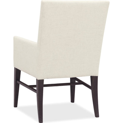 Driftwood Upholstered Arm Chair by Hooker Furniture in beige. Made from unique in a transitional style.