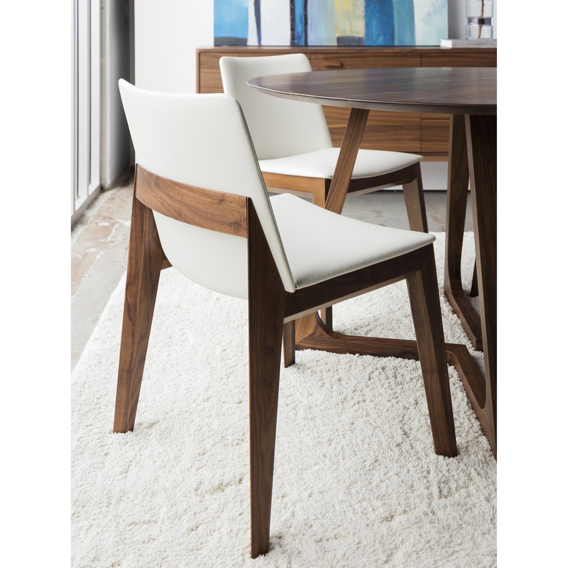 Deco Dining Chair Pvc (Set of 2) by Moe's Home Collection. Made from unique in a modern style.
