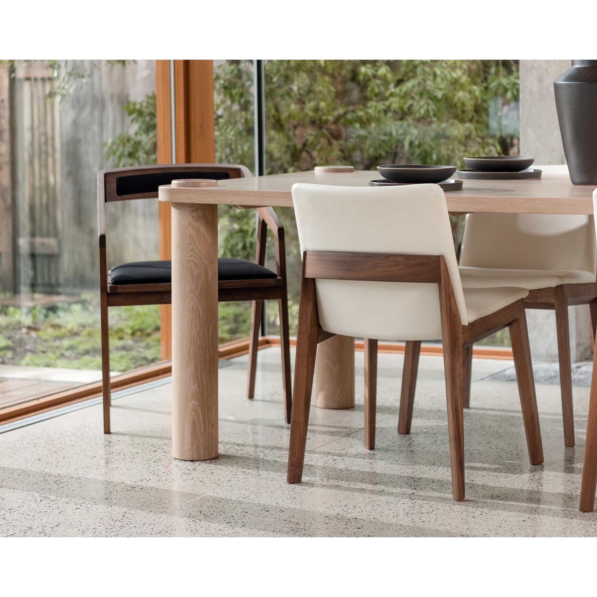 Deco Dining Chair Pvc (Set of 2) by Moe's Home Collection. Made from unique in a modern style.