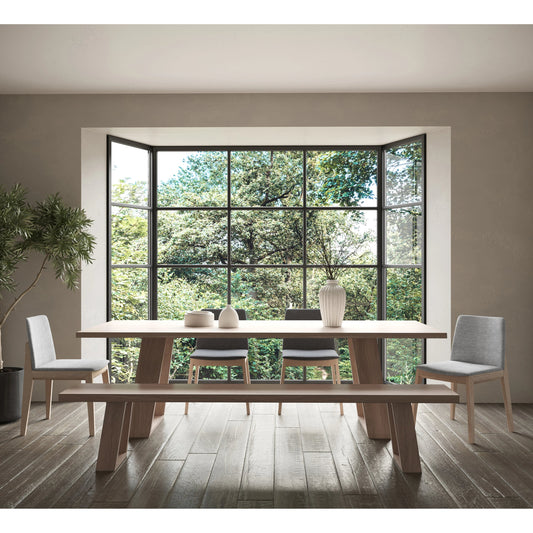 Deco Oak Dining Chair Pvc (Set of 2) by Moe's Home Collection. Made from unique in a modern style.