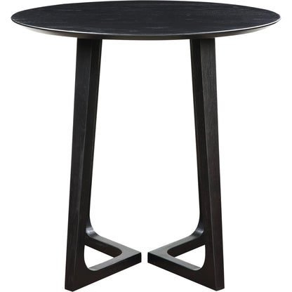 Godenza Counter Table by Moe's Home Collection in black. Made from solid ash top in a modern style.