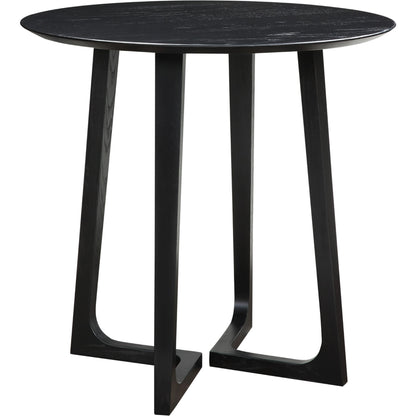 Godenza Counter Table by Moe's Home Collection in black. Made from solid ash top in a modern style.